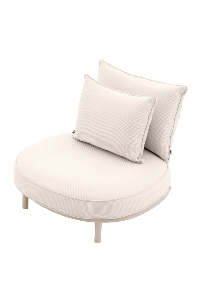 White Round Outdoor Chair | Eichholtz Laguno | Eichholtzmiami.com