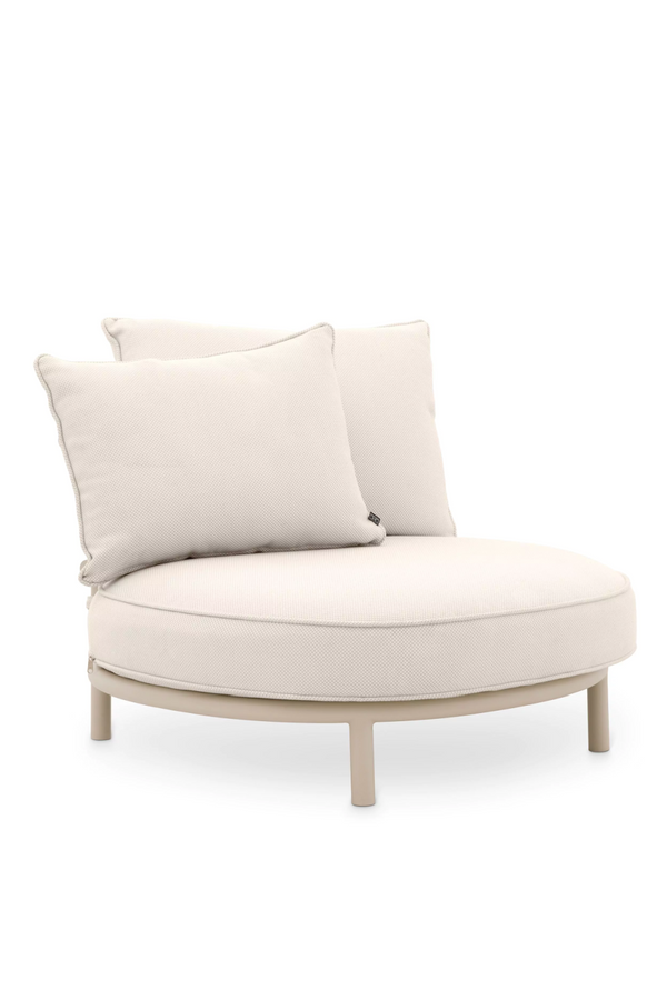 White Round Outdoor Chair | Eichholtz Laguno | Eichholtzmiami.com