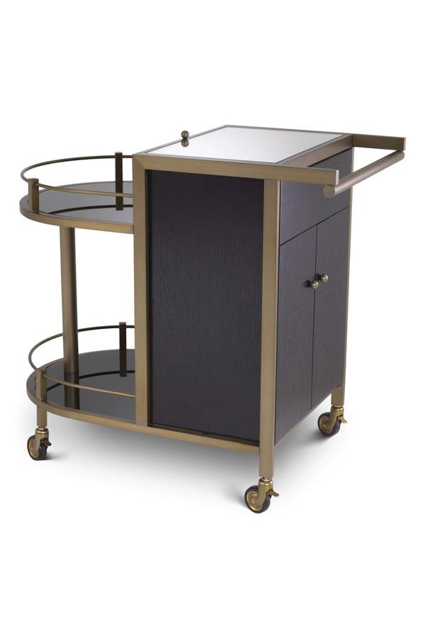 Contemporary Oak Trolley | Eichholtz Bellini | Eichholtzmiami.com