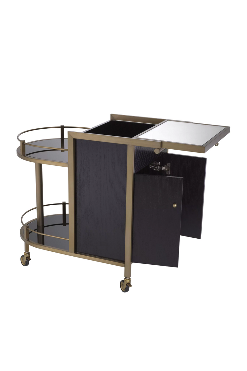 Contemporary Oak Trolley | Eichholtz Bellini | Eichholtzmiami.com