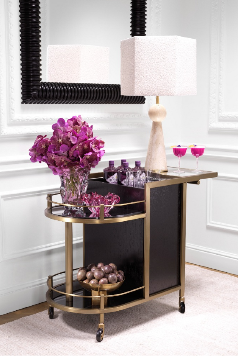 Contemporary Oak Trolley | Eichholtz Bellini | Eichholtzmiami.com