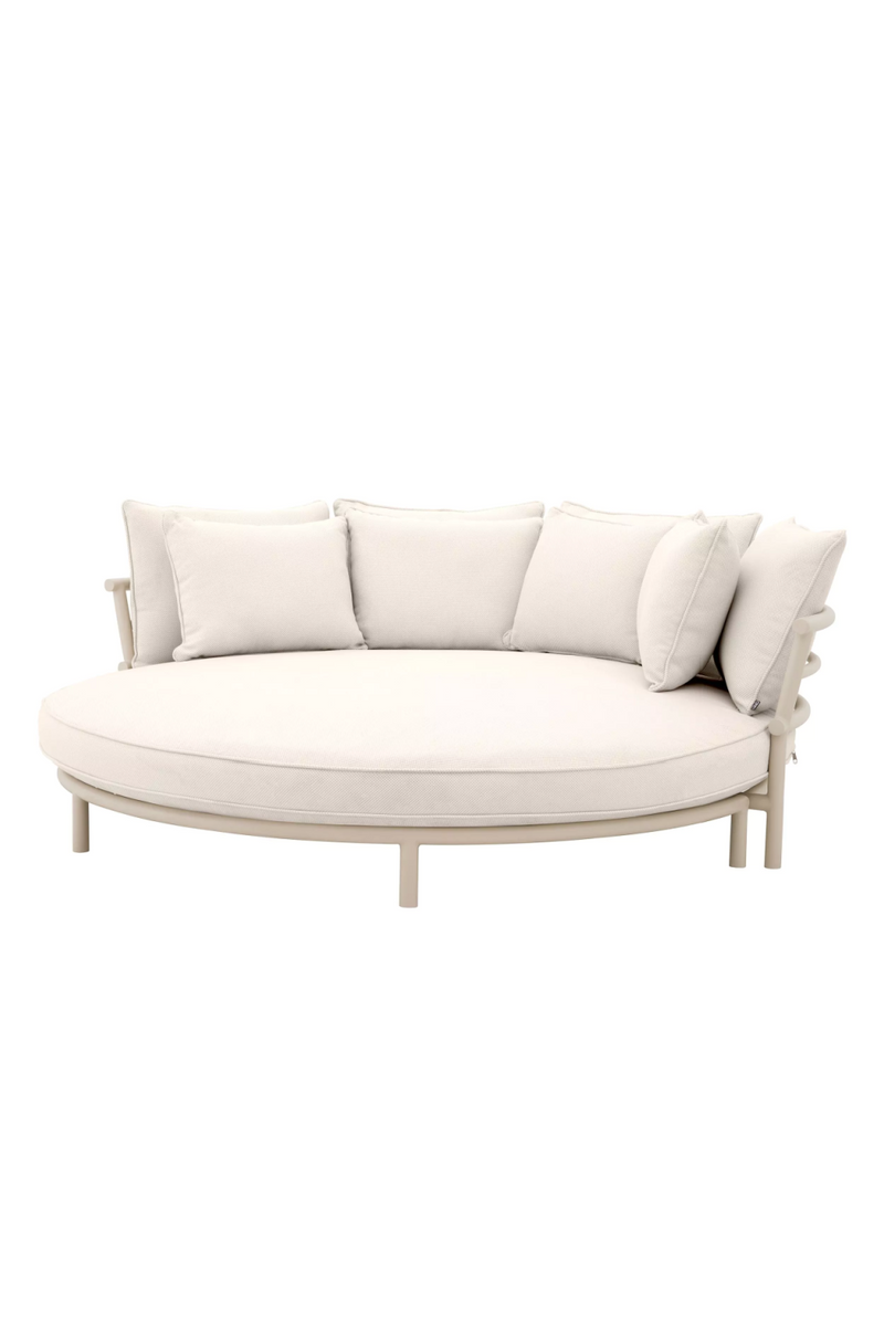 White Round Outdoor Sofa | Eichholtz Laguno | Eichholtzmiami.com