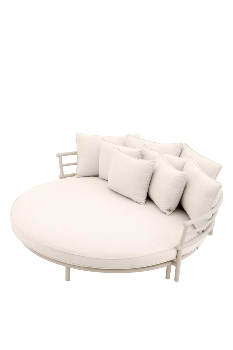 White Round Outdoor Sofa | Eichholtz Laguno | Eichholtzmiami.com