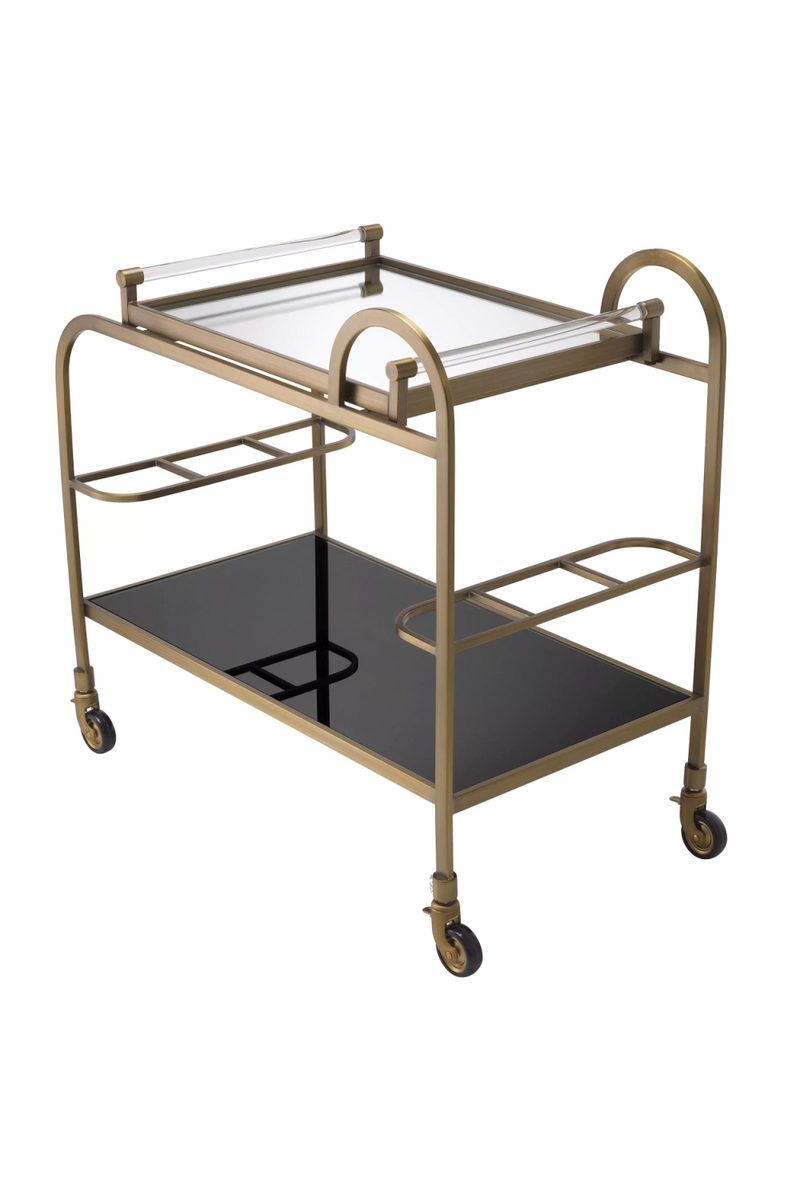 Modern Brushed Brass Trolley | Eichholtz Montreuil | Eichholtzmiami.com