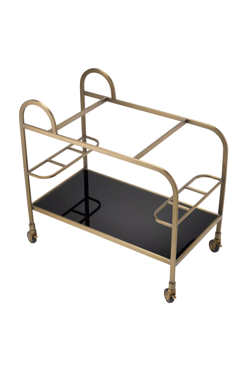 Modern Brushed Brass Trolley | Eichholtz Montreuil | Eichholtzmiami.com