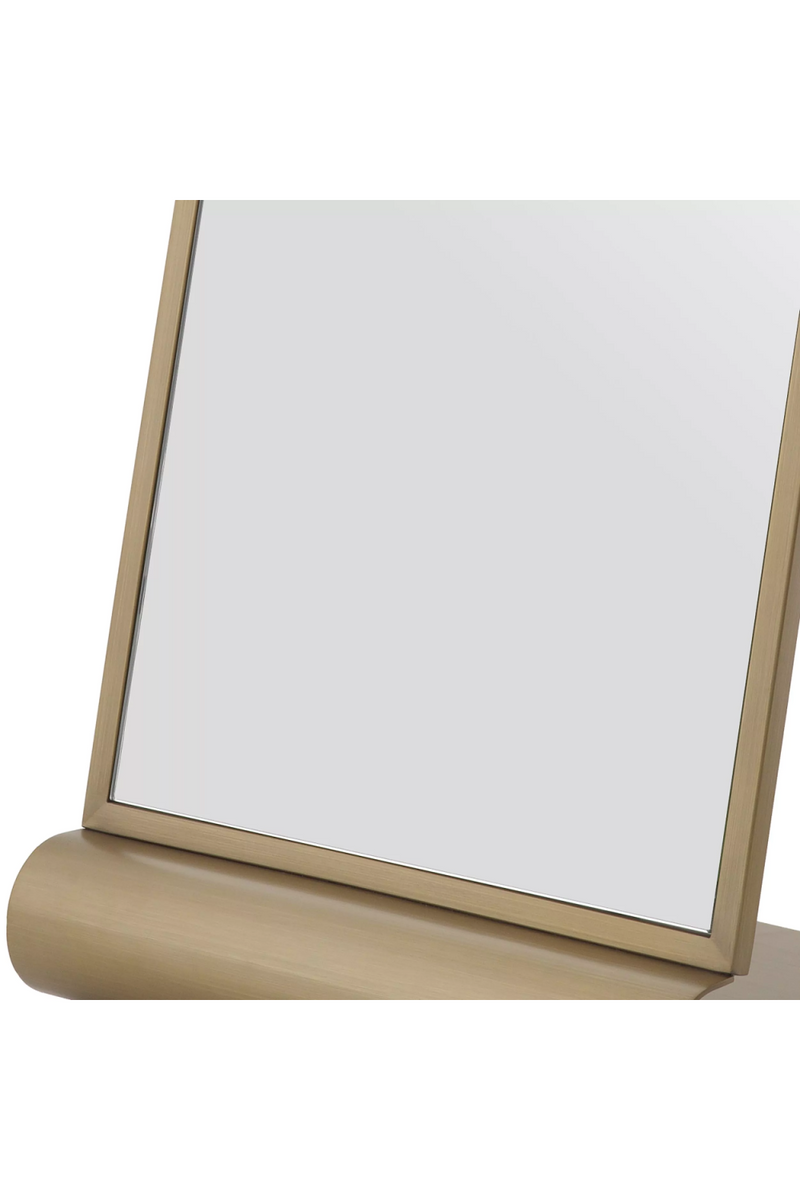 Rectangular Brass Floor Mirror | Eichholtz Panorama | Eichholtzmiami.com