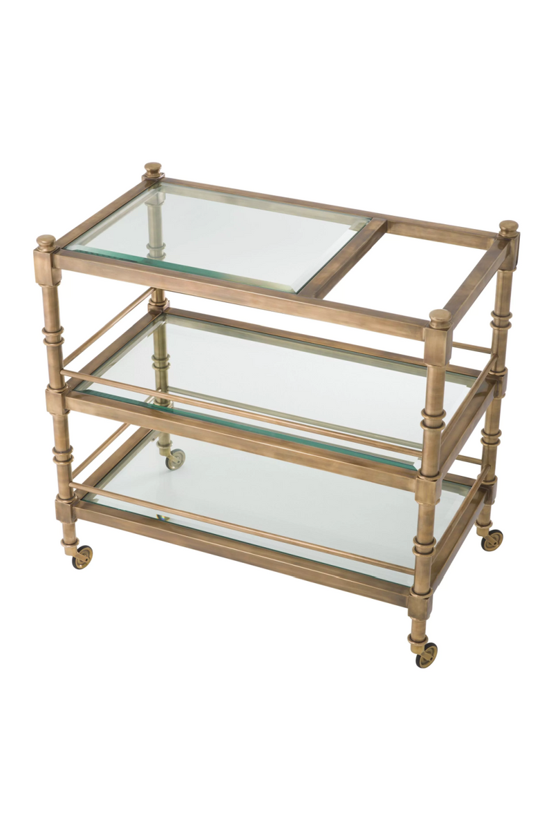 Classic Brass Trolley | Eichholtz Alexia | Eichholtzmiami.com