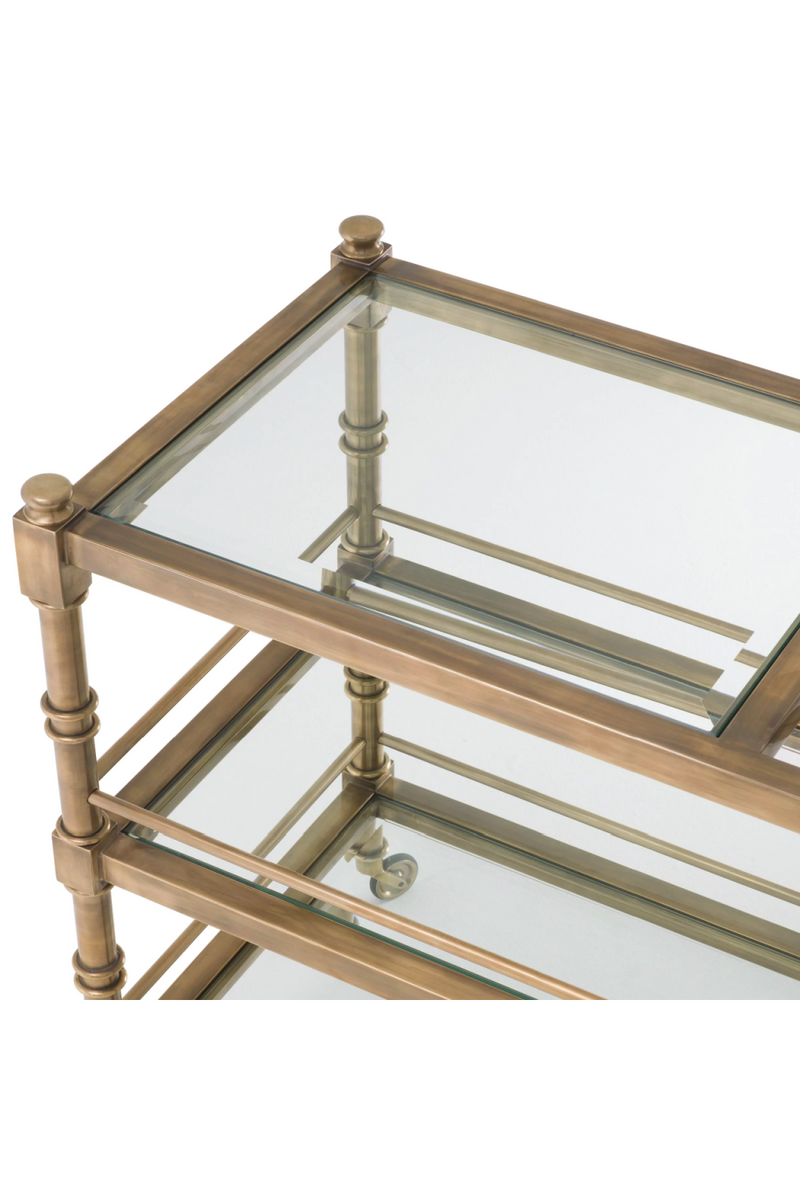 Classic Brass Trolley | Eichholtz Alexia | Eichholtzmiami.com