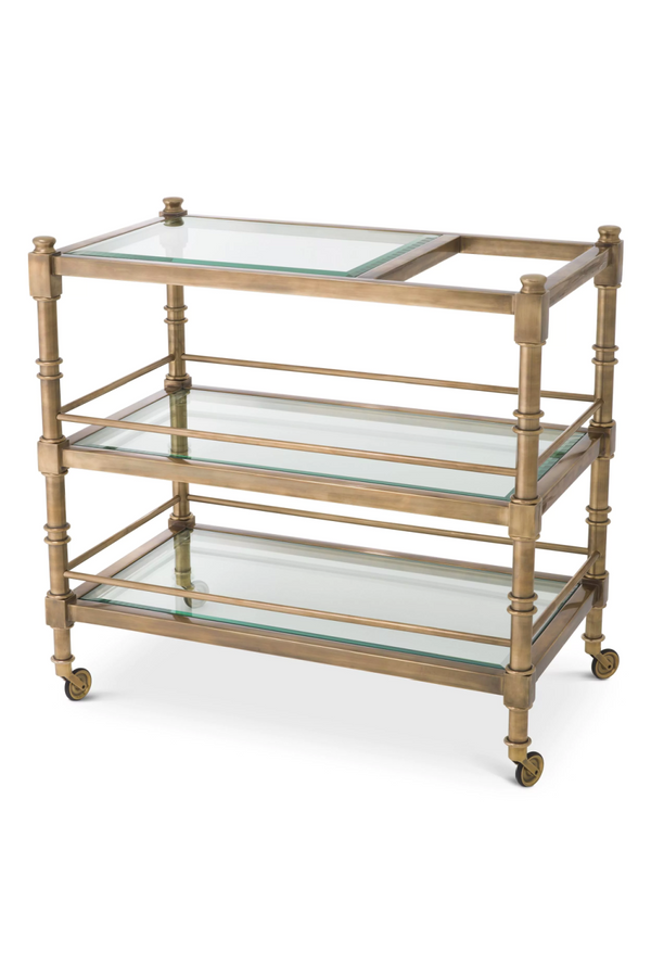Classic Brass Trolley | Eichholtz Alexia | Eichholtzmiami.com