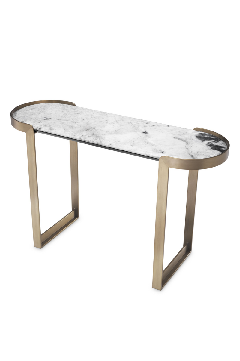 White Marble Console Table | Eichholtz Fabio | Eichholtzmiami.com