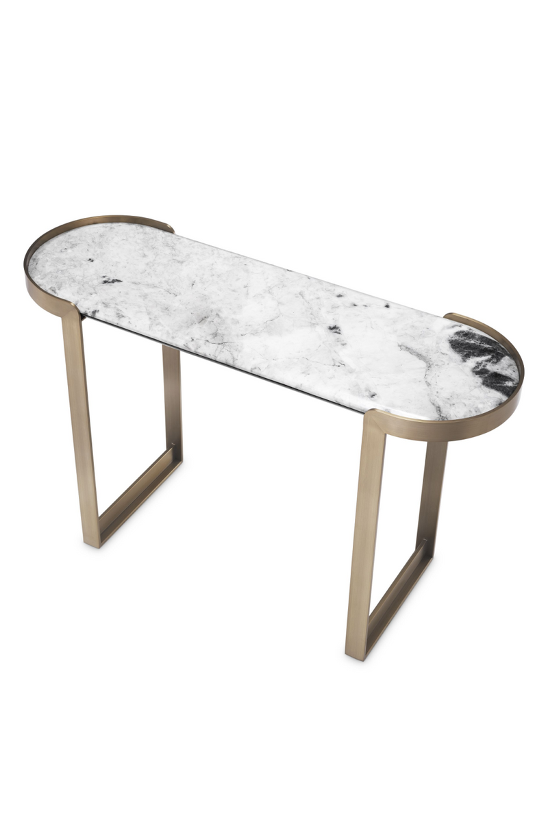 White Marble Console Table | Eichholtz Fabio | Eichholtzmiami.com