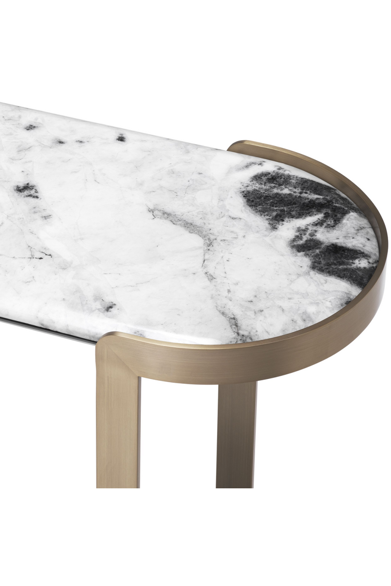 White Marble Console Table | Eichholtz Fabio | Eichholtzmiami.com