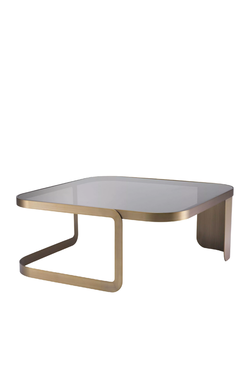 Architectural Brass Framed Coffee Table | Eichholtz Numa | Eichholtzmiami.com