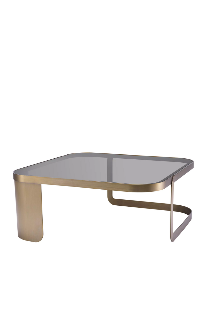 Architectural Brass Framed Coffee Table | Eichholtz Numa | Eichholtzmiami.com