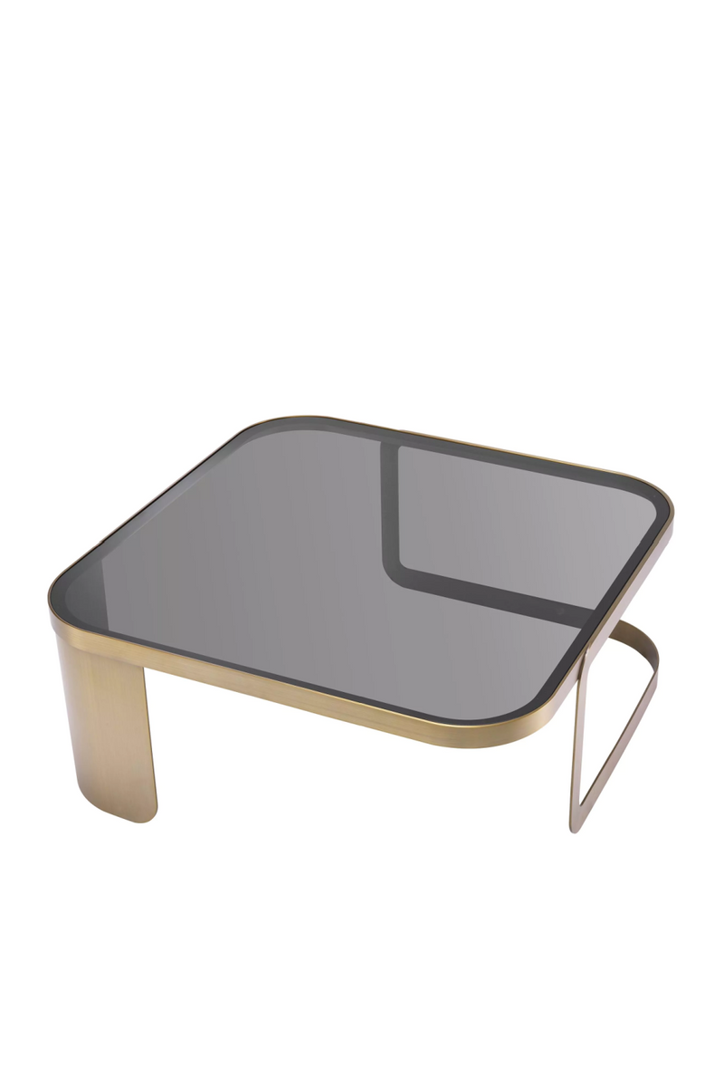 Architectural Brass Framed Coffee Table | Eichholtz Numa | Eichholtzmiami.com