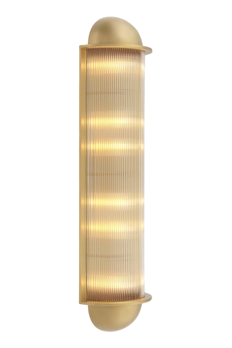 Elongated Brass Wall Lamp | Eichholtz Paolino | Eichholtz Miami