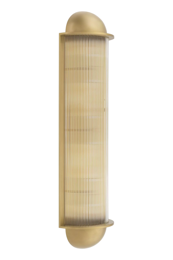 Elongated Brass Wall Lamp | Eichholtz Paolino | Eichholtz Miami