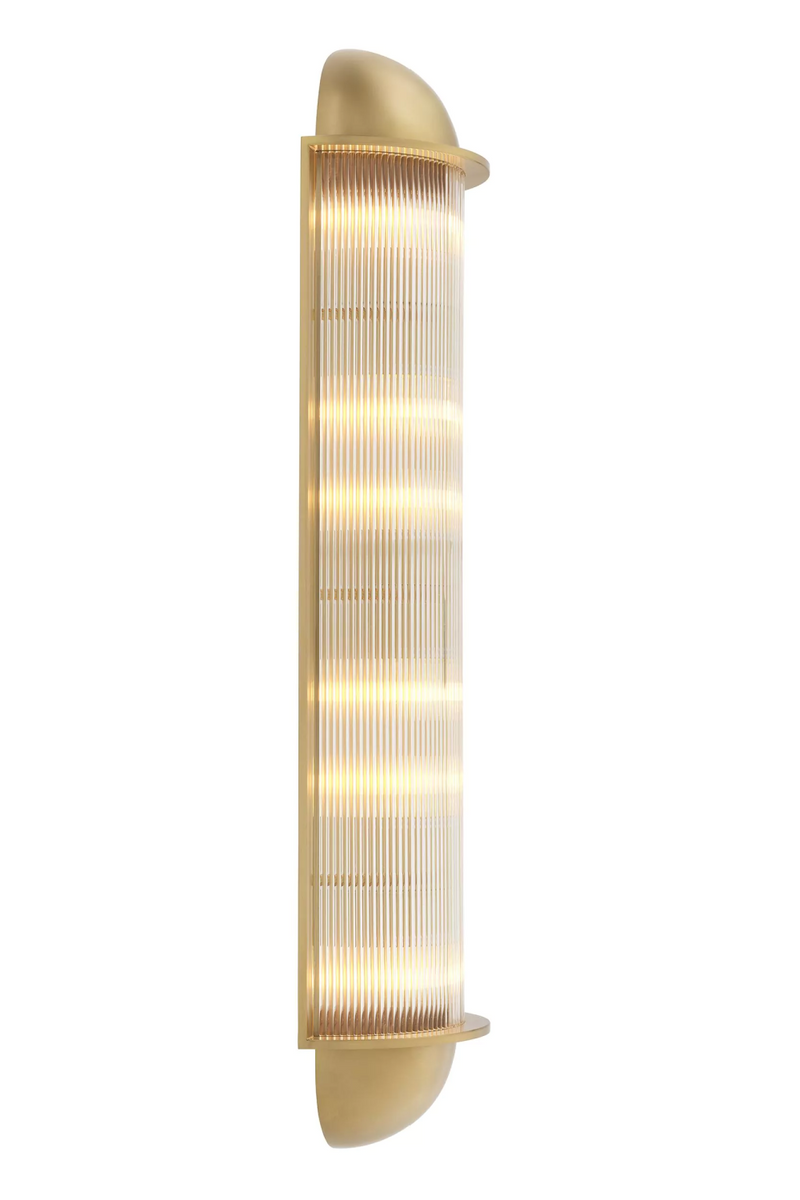 Elongated Brass Wall Lamp | Eichholtz Paolino | Eichholtz Miami