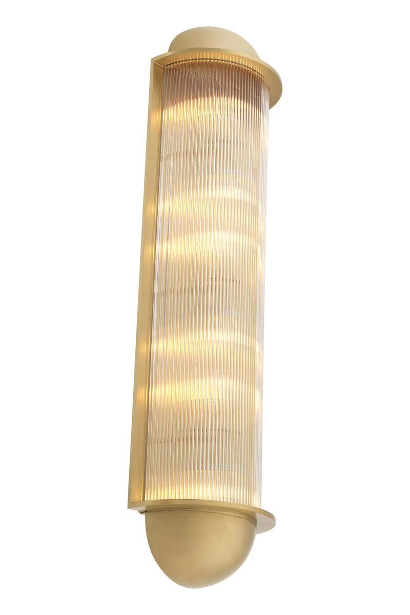 Elongated Brass Wall Lamp | Eichholtz Paolino | Eichholtz Miami