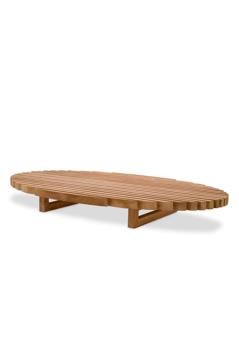 Natural Oak Oval Coffee Table | Eichholtz Anjuna | Eichholtzmiami.com