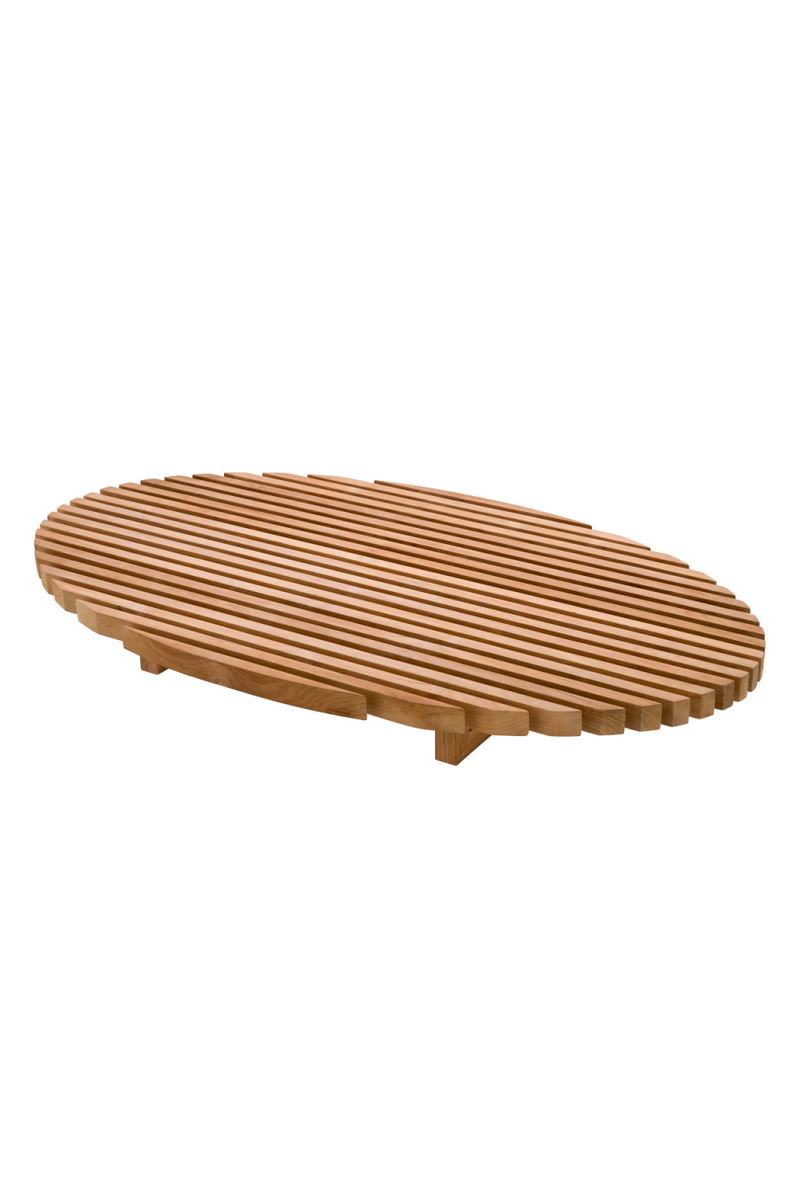 Natural Oak Oval Coffee Table | Eichholtz Anjuna | Eichholtzmiami.com