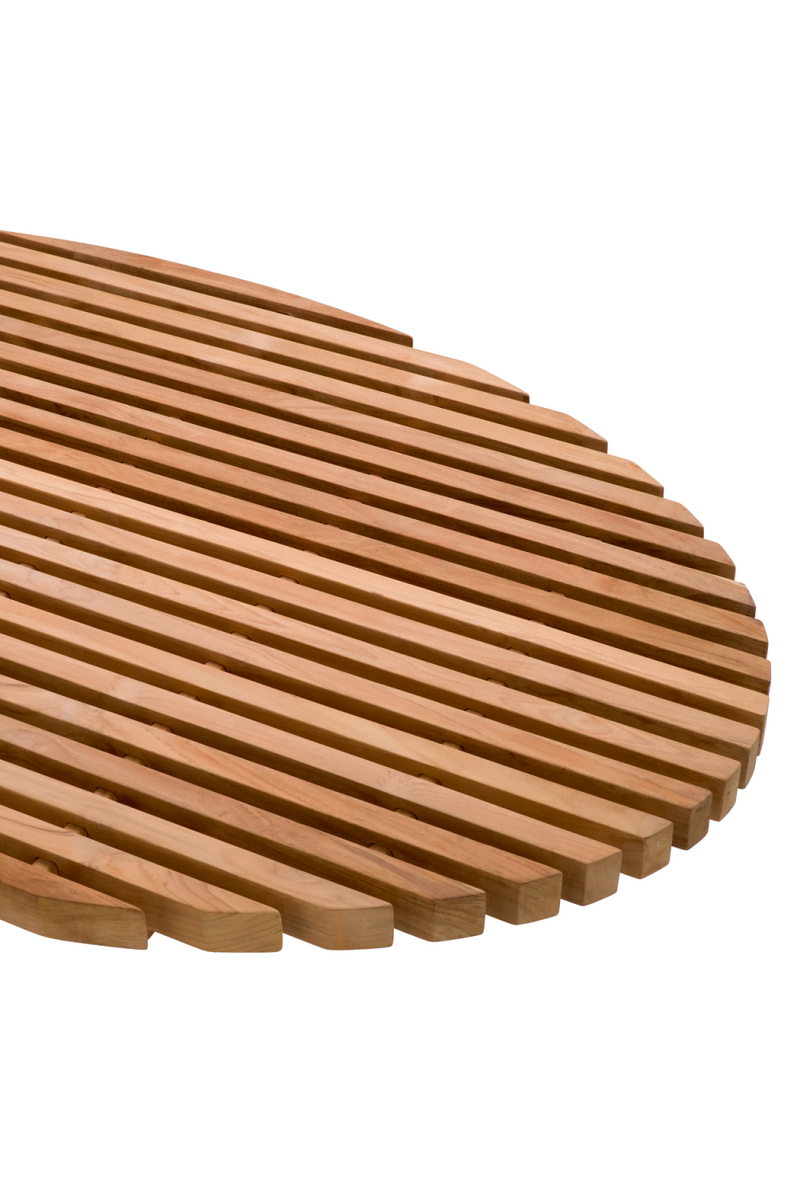 Natural Oak Oval Coffee Table | Eichholtz Anjuna | Eichholtzmiami.com