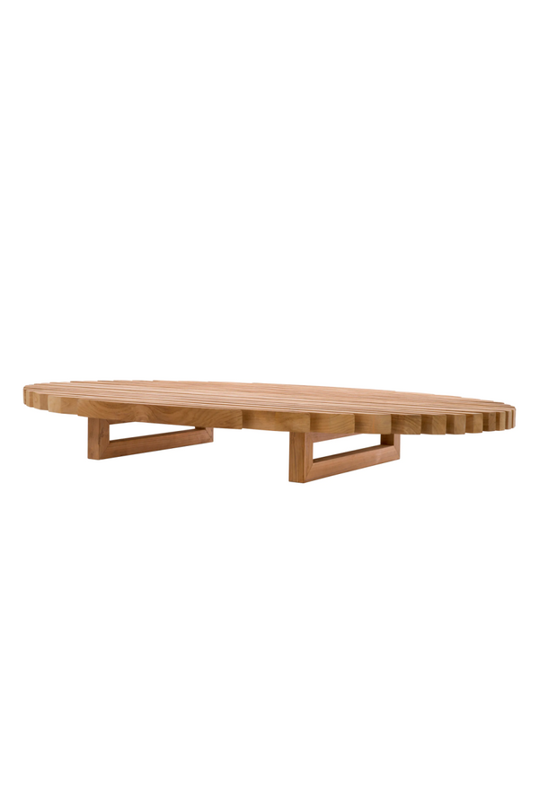 Natural Oak Oval Coffee Table | Eichholtz Anjuna | Eichholtzmiami.com