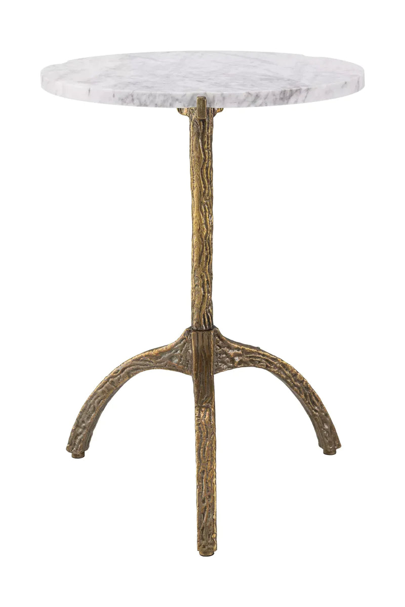 Marble Oval Side Table | Eichholtz Cortina | Eichholtzmiami.com