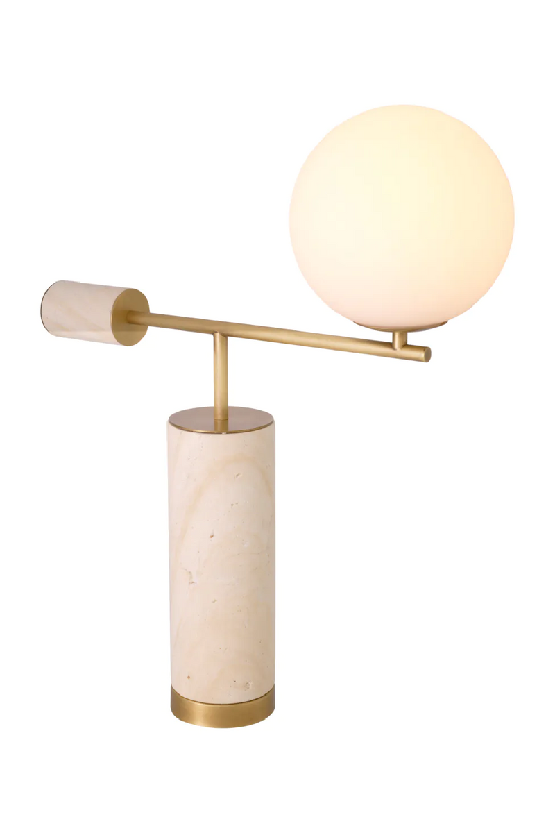 Travertine Modern Table Lamp | Eichholtz Xperience | Eichholtzmiami.com