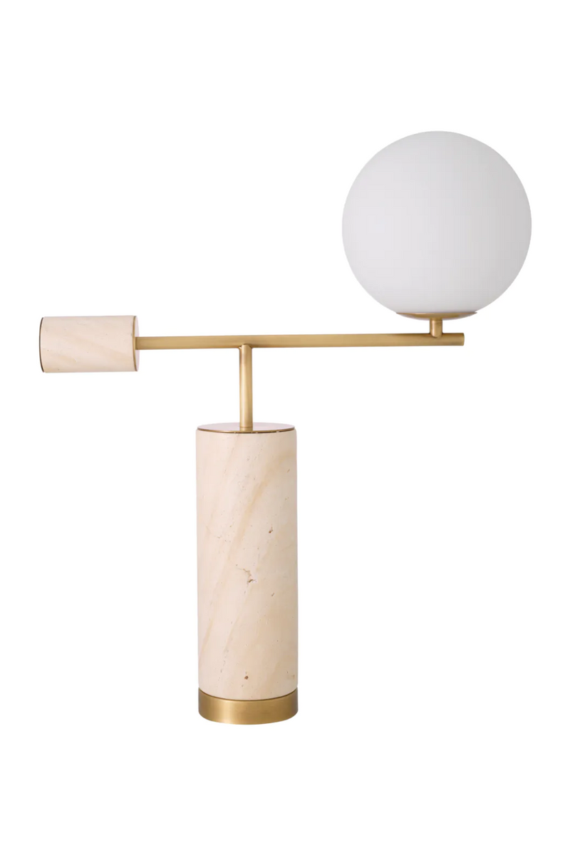 Travertine Modern Table Lamp | Eichholtz Xperience | Eichholtzmiami.com