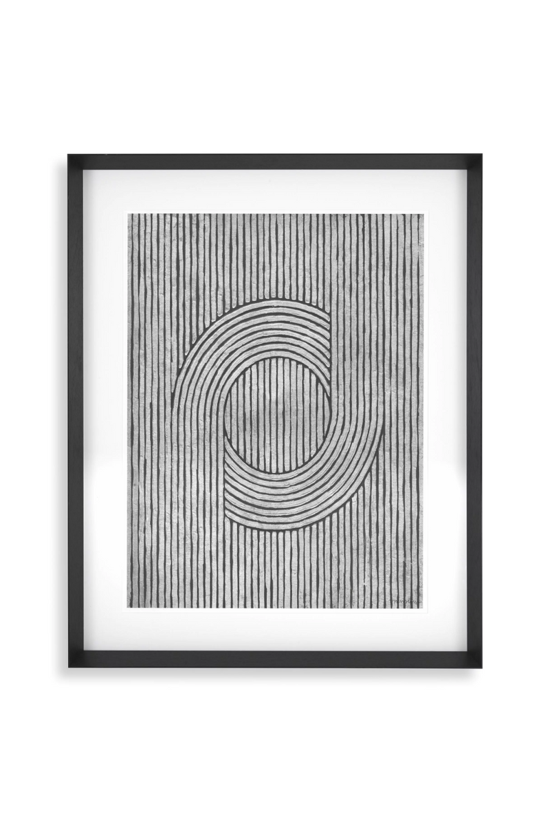Monochrome Lines Art Prints (2) | Eichholtz Cedar Grooves | Eichholtzmiami.com