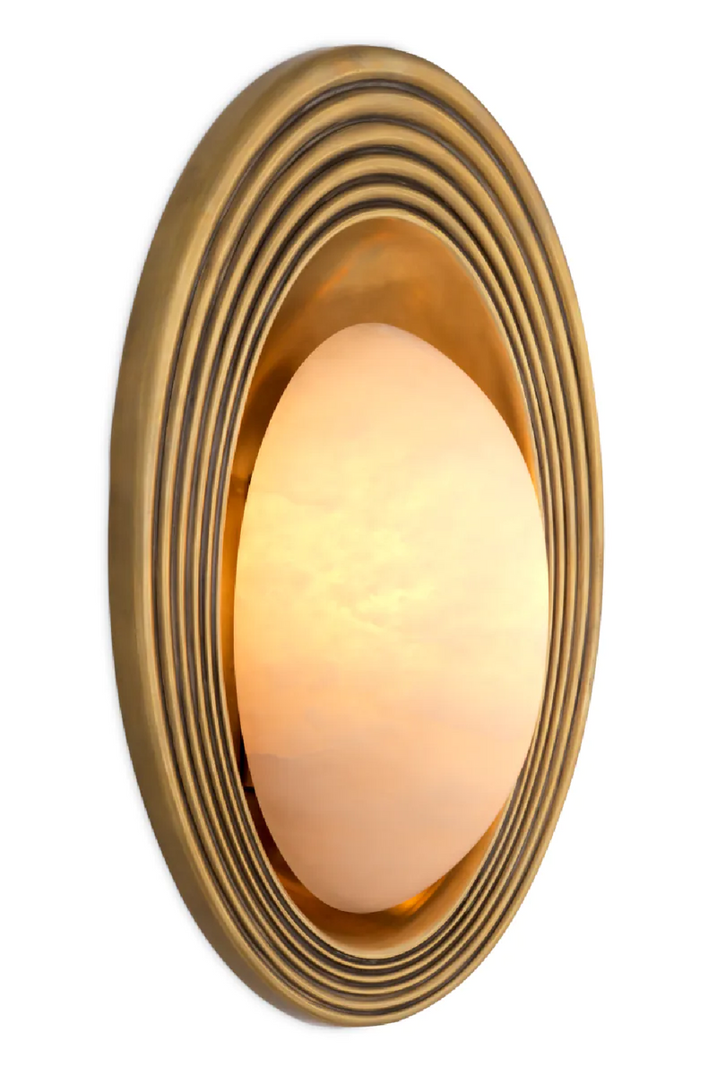 Modern Alabaster Wall Lamp | Eichholtz Savono | Eichholtzmiami.com