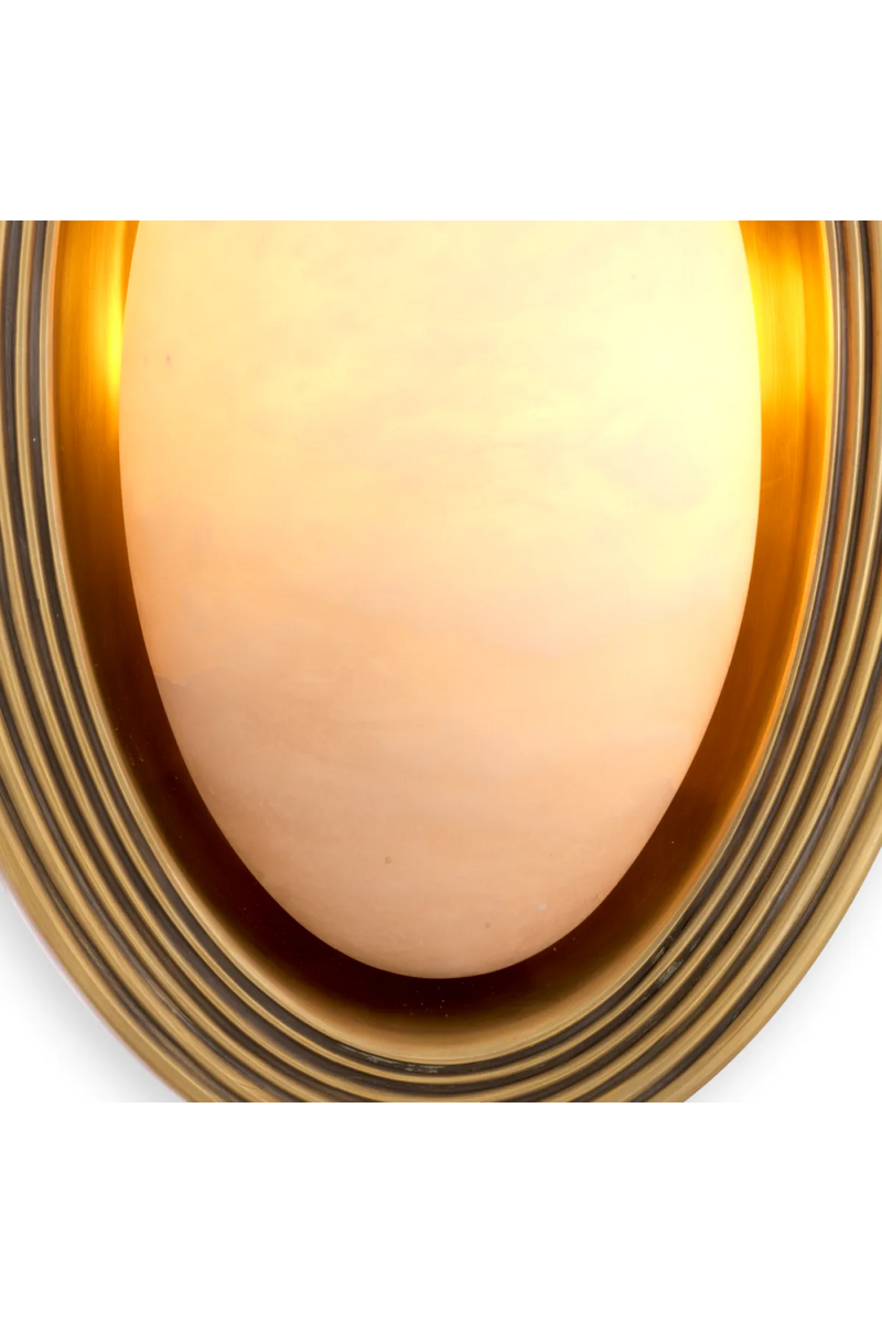 Modern Alabaster Wall Lamp | Eichholtz Savono | Eichholtzmiami.com