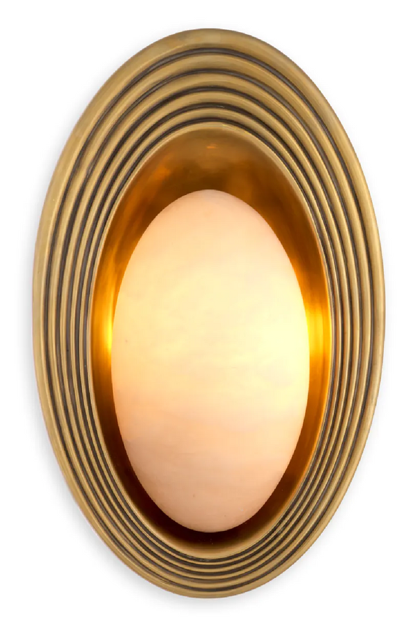 Modern Alabaster Wall Lamp | Eichholtz Savono | Eichholtzmiami.com
