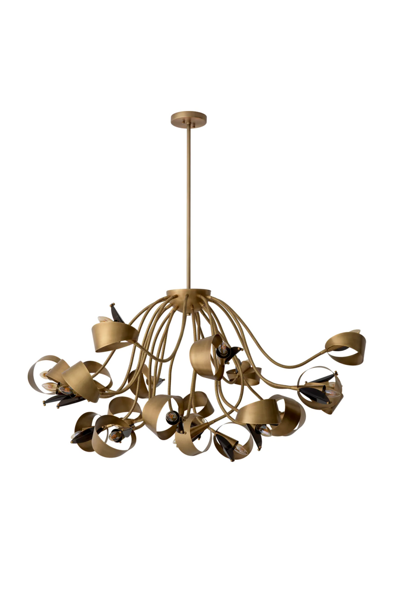 Antique Brass Chandelier | Eichholtz Corrientes | Eichholtzmiami.com