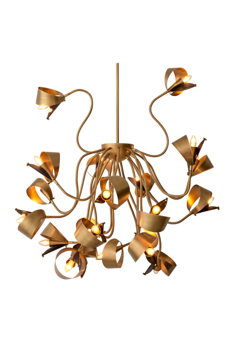 Antique Brass Chandelier | Eichholtz Corrientes | Eichholtzmiami.com
