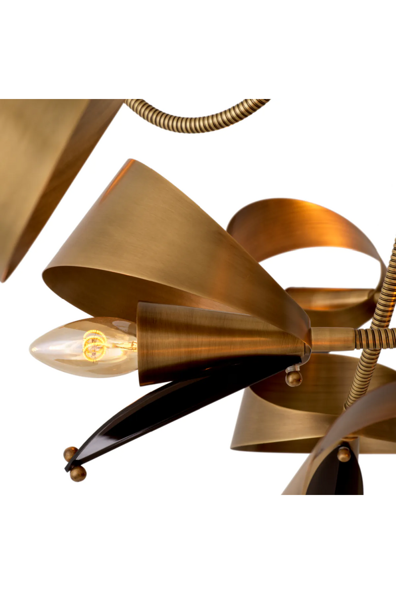 Antique Brass Chandelier | Eichholtz Corrientes | Eichholtzmiami.com