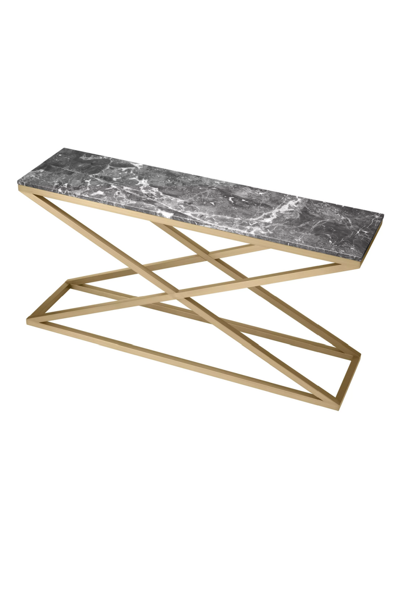 Rectangular Marble Console Table | Eichholtz Criss Cross | Eichholtzmiami.com