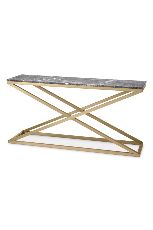 Rectangular Marble Console Table | Eichholtz Criss Cross | Eichholtzmiami.com