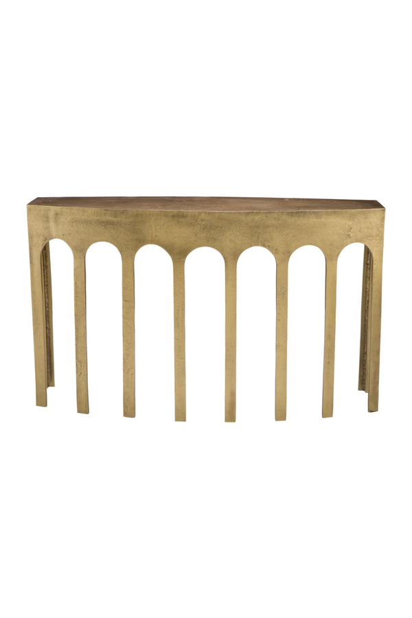 Vintage Brass Console Table | Eichholtz Gardini | Eichholtzmiami.com