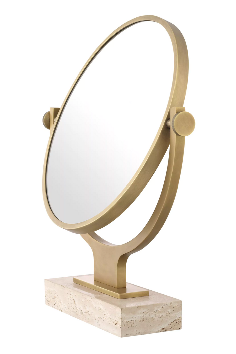 Round Gold Mirror | Eichholtz Briancon | Eichholtzmiami.com