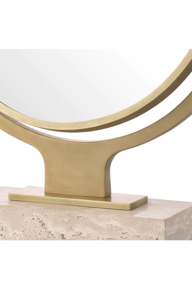 Round Gold Mirror | Eichholtz Briancon | Eichholtzmiami.com