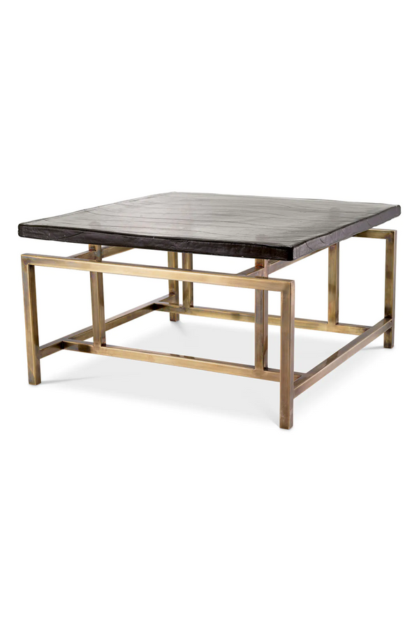 Handmade Glass Coffee Table | Eichholtz Schlumberg | Eichholtzmiami.com