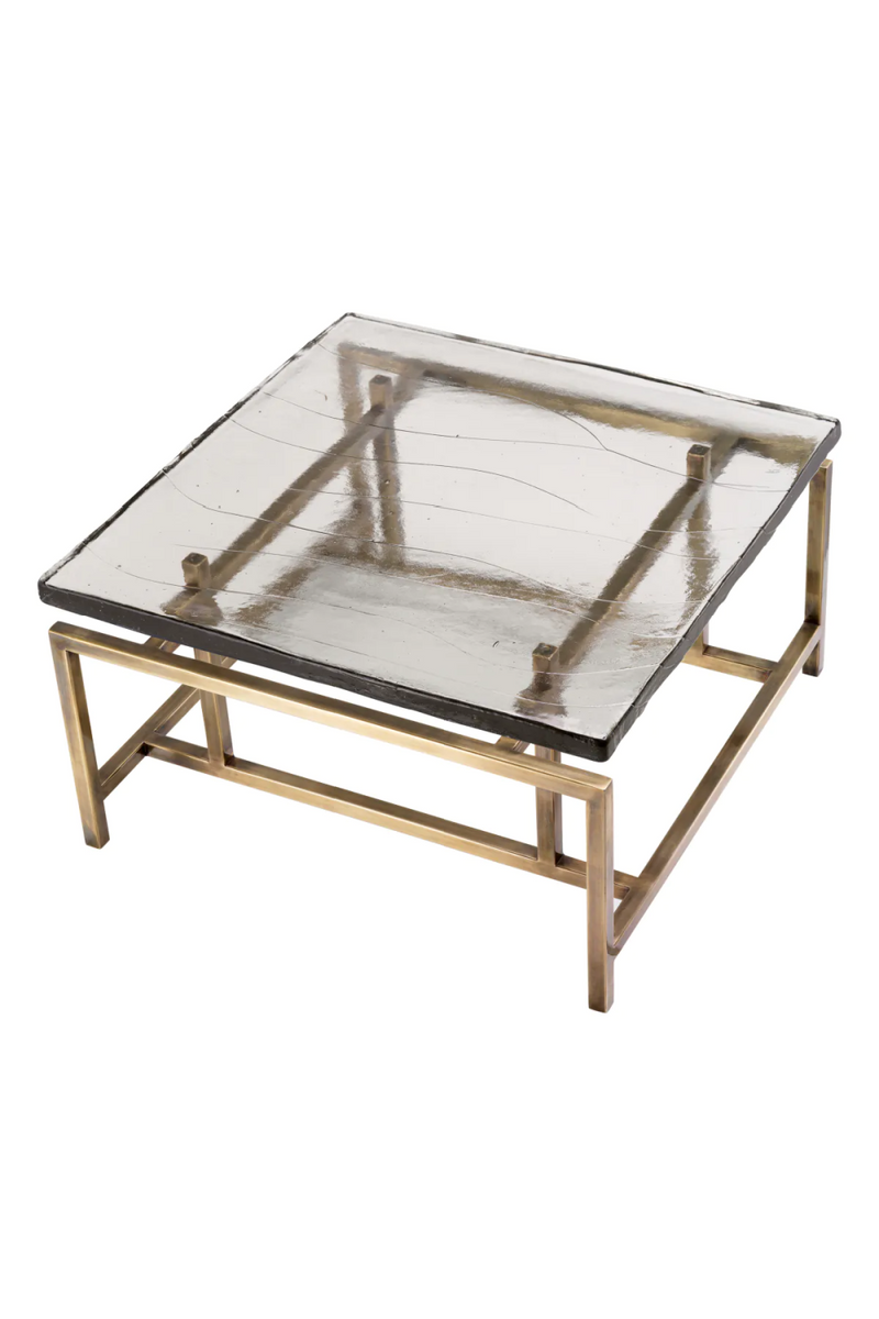 Handmade Glass Coffee Table | Eichholtz Schlumberg | Eichholtzmiami.com