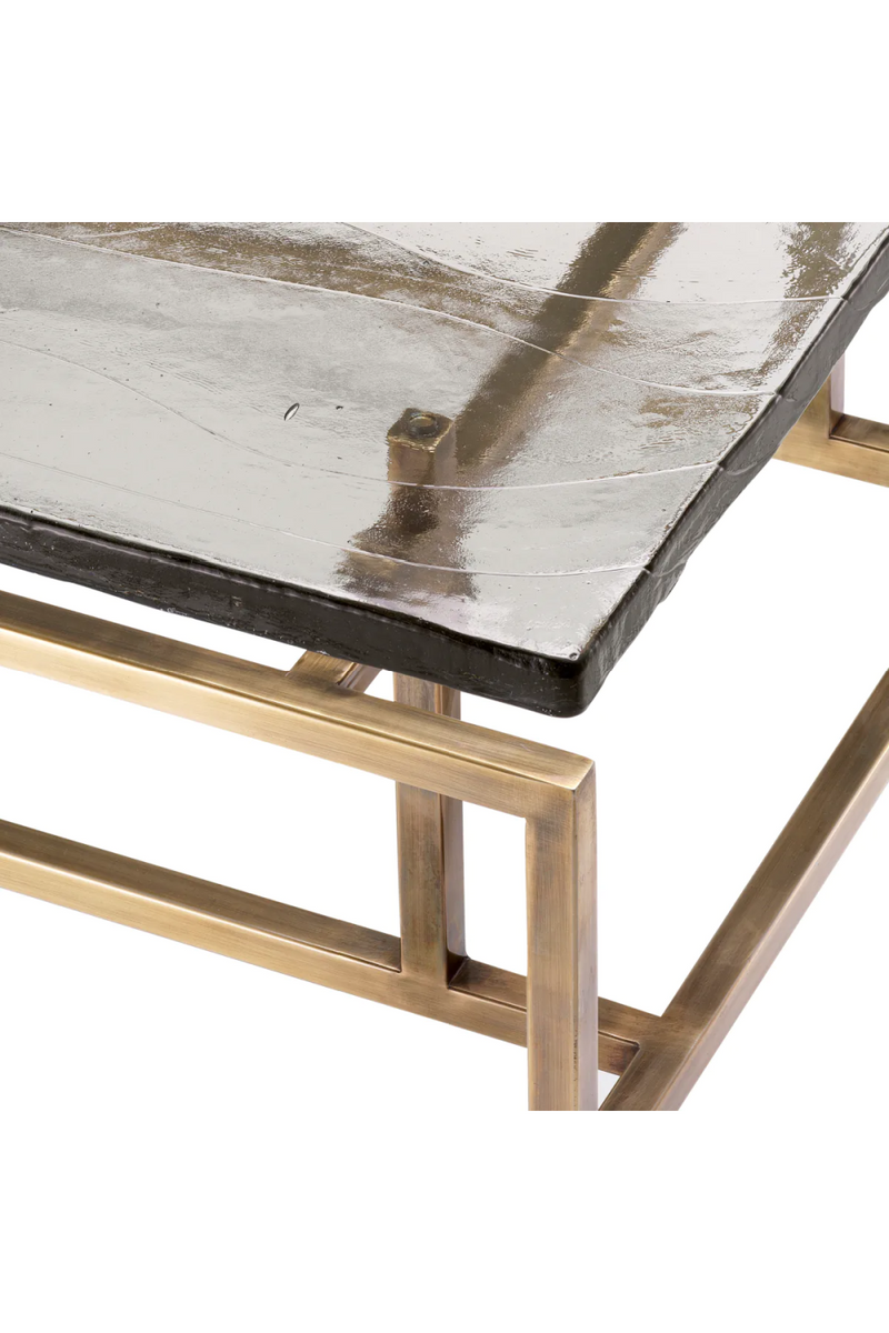 Handmade Glass Coffee Table | Eichholtz Schlumberg | Eichholtzmiami.com