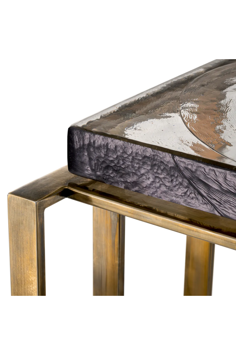 Brass Square Side Table | Eichholtz Crescent