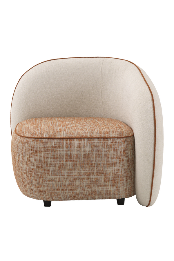 Orange Piping Cream Modular Chair | Eichholtz San Marino | Eichholtzmiami.com