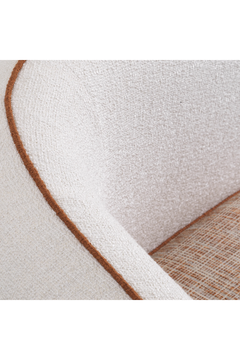 Orange Piping Cream Modular Chair | Eichholtz San Marino | Eichholtzmiami.com