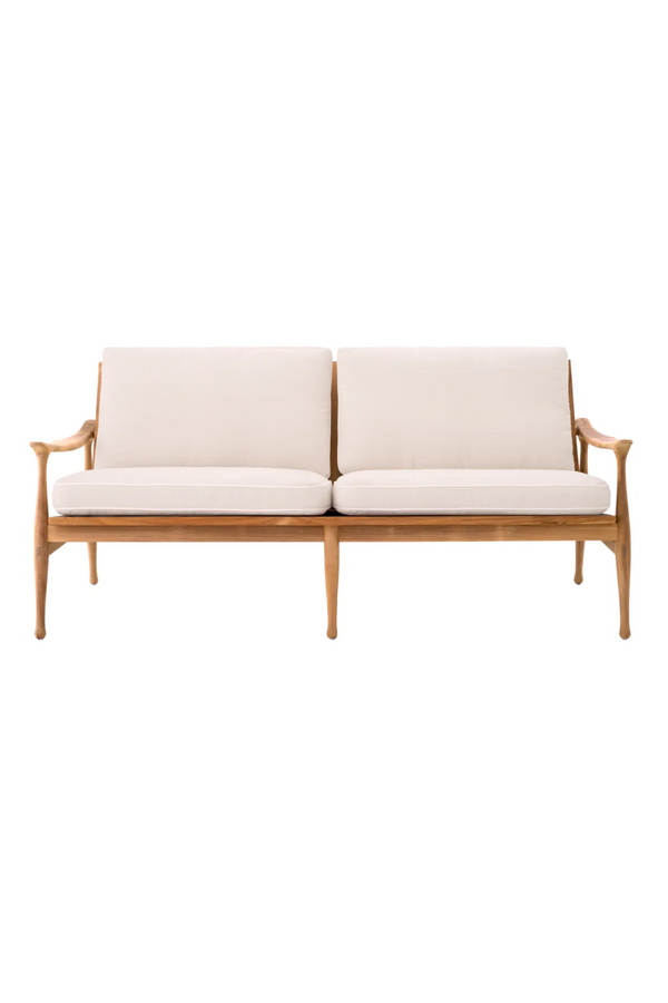 Natural Teak Outdoor Sofa | Eichholtz Manzo | Eichholtzmiami.com
