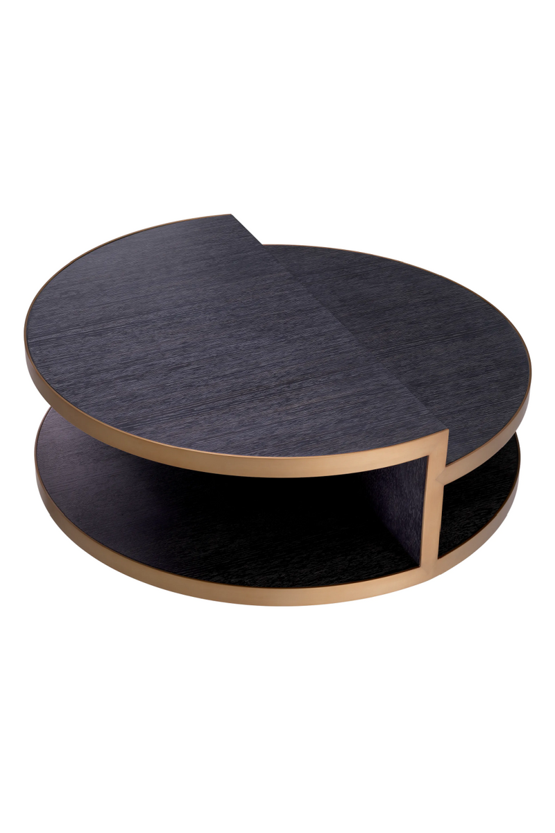 Black Oak Modern Coffee Table | Eichholtz Nilo | Eichholtzmiami.com
